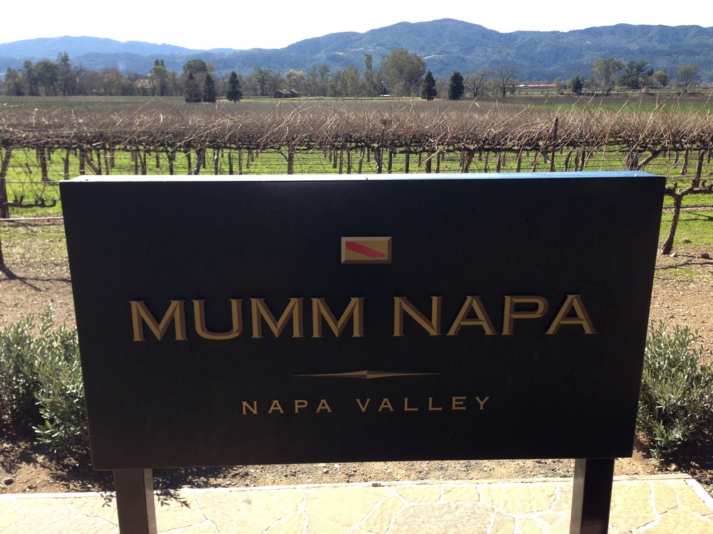 Mumm Napa is a beautiful estate located in Rutherford the beating heart of the beautiful Napa Valley